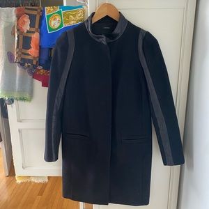 Club Monaco Italian Women's Jacket Wool Pea Coat